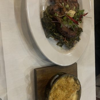 Brothers - Steak with side of Mac n cheese & greens - Seafood Near Me - Norfolk, Virginia Brothers - Steak with side of Mac n cheese & greens - Seafood Near Me - Norfolk, Virginia