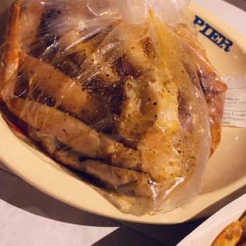 Pier 88 Boiling Seafood & Bar - Pier 88 crab legs, steamed shrimp, potatoes, corn (sausage- didn't eat) - Seafood Near Me - Henrico, Virginia