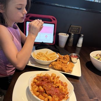 Kaluz - Wellington - Kids chicken fingers and fries - New American Near Me - Wellington, Florida