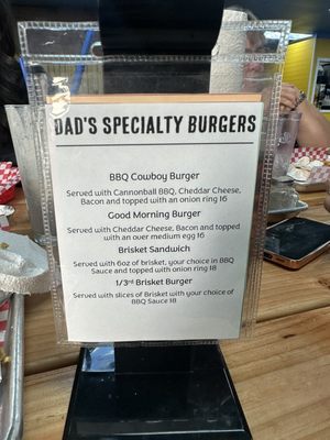 Menu photo 3 Dad’s Backyard Grill Prescott Valley, AZ Menu photo 3 Dad’s Backyard Grill Prescott Valley, AZ