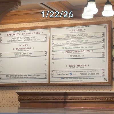 Menu photo 1 Jolly Holiday Bakery Cafe Anaheim, CA