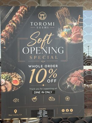 Menu photo 5 Toromi Sushi West Covina, CA Menu photo 5 Toromi Sushi West Covina, CA