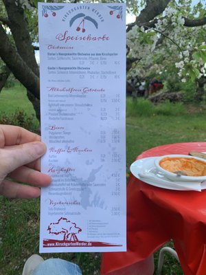 Menu photo 1 Kirschgarten Werder Werder (Havel), BB Menu photo 1 Kirschgarten Werder Werder (Havel), BB