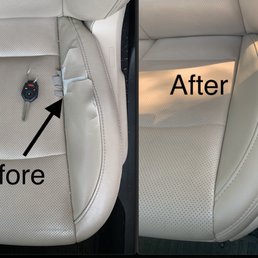 Before and after repair Before and after repair