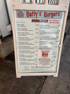 Menu photo 3 Betty's Burgers Joint Honolulu, HI Menu photo 3 Betty's Burgers Joint Honolulu, HI