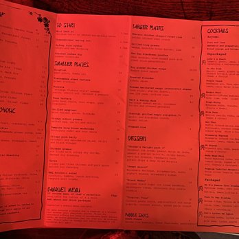 Ms. G's - Menu - Asian Fusion Near Me - Potts Point, NSW