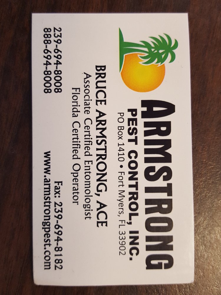 ARMSTRONG PEST CONTROL INC Updated May 2024 13474 Palm Beach Blvd