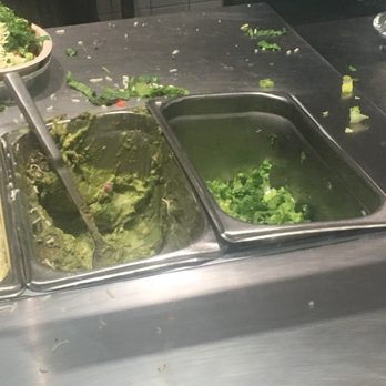 Chipotle Mexican Grill - Guacamole not fresh.  Turning brown - Mexican Near Me - Washington, DC, District of Columbia
