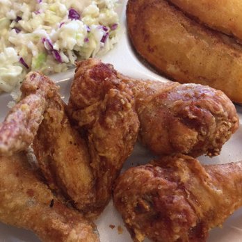 Broaster Kitchen - Leg lunch... $5.79, wow, AROY! - American Near Me - Montebello, California