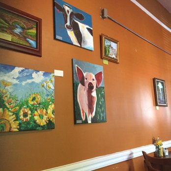 Christy's Cafe - Artwork on walls - Breakfast & Brunch Near Me - Newnan, Georgia Christy's Cafe - Artwork on walls - Breakfast & Brunch Near Me - Newnan, Georgia