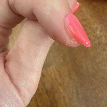 Magic Nails Bar - Didn't paint whole nail. - Nail Salons Near Me - Seymour, Connecticut Magic Nails Bar - Didn't paint whole nail. - Nail Salons Near Me - Seymour, Connecticut
