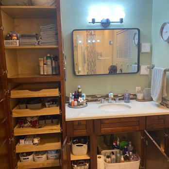 Home Organizing & De-Cluttering by Molly - Primary bathroom organized - Home Organization Near Me Home Organizing & De-Cluttering by Molly - Primary bathroom organized - Home Organization Near Me