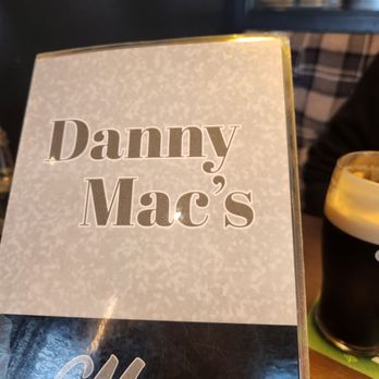 Danny Macs - Menu - Irish Near Me - Lehinch, CE