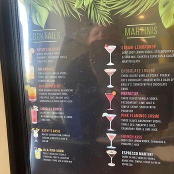 Artur’s - Drinks menu - Seafood Near Me - Englewood, Florida Artur’s - Drinks menu - Seafood Near Me - Englewood, Florida