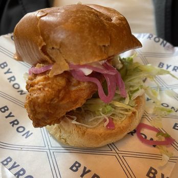 Byron Hamburgers - Chicken sandwich - Burgers Near Me - Edinburgh, EDH