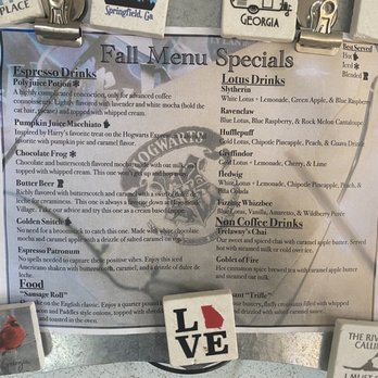 Paddles Coffee - Fall menu - Coffee & Tea Near Me - Springfield, Georgia Paddles Coffee - Fall menu - Coffee & Tea Near Me - Springfield, Georgia