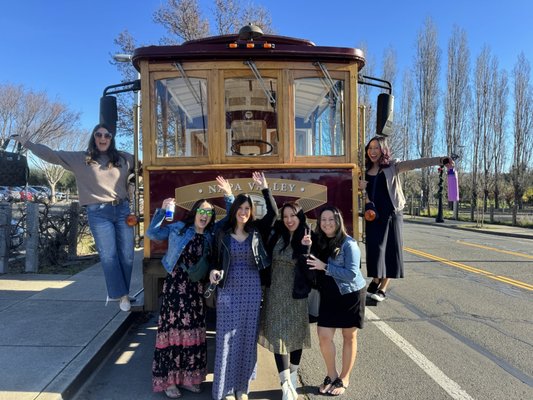 Napa Valley Wine Trolley by null