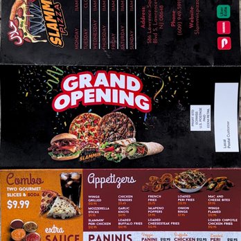 Slammin Pizza - Pizza Near Me - Lawrence Township, New Jersey Slammin Pizza - Pizza Near Me - Lawrence Township, New Jersey