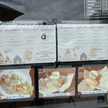 Comeback Cafe - Menu - Vietnamese Near Me - Emeryville, California