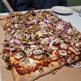 "Detroit" style pizza
