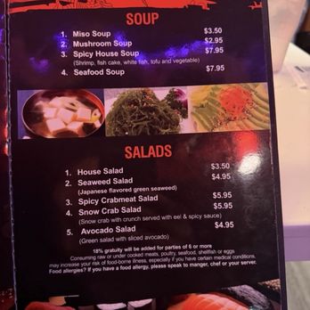 Machi Sushi - Menu - Sushi Bars Near Me - Austin, Texas
