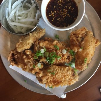 Aroma Korea - Korean Fried Chicken (Garlic Soy) - Korean Near Me - Cary, North Carolina Aroma Korea - Korean Fried Chicken (Garlic Soy) - Korean Near Me - Cary, North Carolina