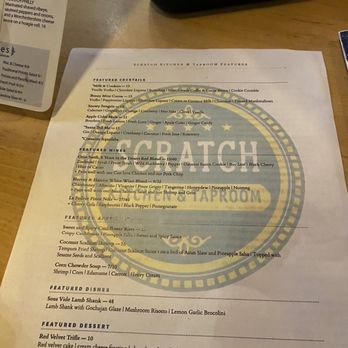 Scratch Kitchen and Taproom - Menu. - American Near Me - Cary, North Carolina Scratch Kitchen and Taproom - Menu. - American Near Me - Cary, North Carolina