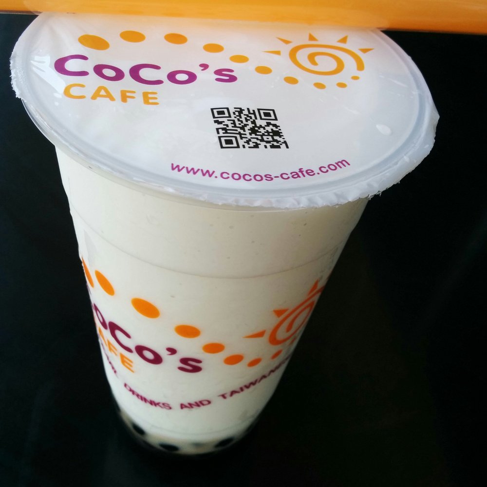 CoCo's Cafe - Almond smoothie with pearls - Coffee & Tea Near Me - Austin, Texas