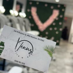  Venus Nail & Spa - Bussiness card