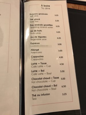 Menu photo 2 Le Billig Quebec City, QC