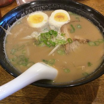 Kamisama Ramen - Tonkatsu ramen with a boiled egg - Japanese Near Me - Bakersfield, California Kamisama Ramen - Tonkatsu ramen with a boiled egg - Japanese Near Me - Bakersfield, California