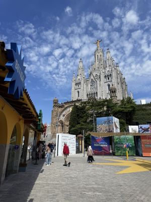 Tibidabo Amusement Park by null
