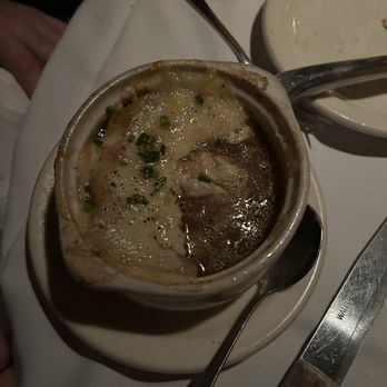 Tornado Steak House - French Onion Soup - Steakhouses Near Me - Madison, Wisconsin