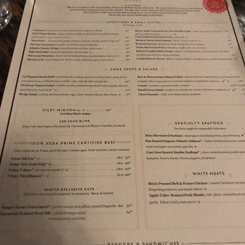 6Smith - Menu - Seafood Near Me - Wayzata, Minnesota