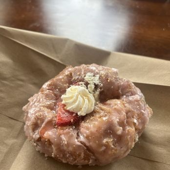 Parlor Doughnuts - Strawberry shortcake cronut - Donuts Near Me - Jacksonville Beach, Florida