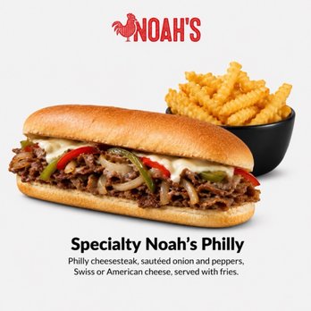 Noah’s Hot Chicken - Specialty Noah's Philly (10″ - Chicken Wings Near Me - Lockport, Louisiana Noah’s Hot Chicken - Specialty Noah's Philly (10″ - Chicken Wings Near Me - Lockport, Louisiana