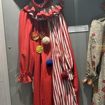 Alcatraz East - John Wayne Gacey clown suits - Museums Near Me - Pigeon Forge, Tennessee