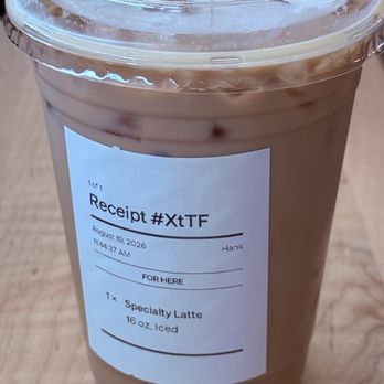 Mochas & Javas - My iced latte - Coffee & Tea Near Me - San Marcos, Texas