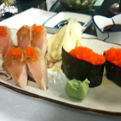 Sushi Kura - The Albacore (White Maguro) is AWESOME at Sushi Kura!