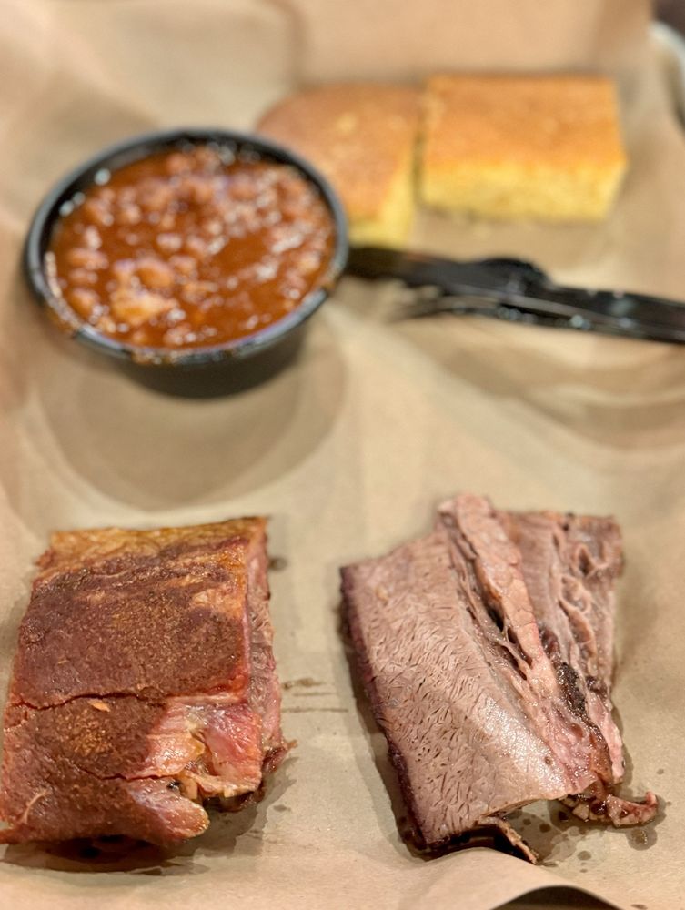 Food from Mission BBQ