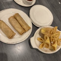 Spring Roll Crab Rangoons