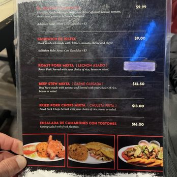 La Bomba - Menu - Puerto Rican Near Me - Chicago, Illinois
