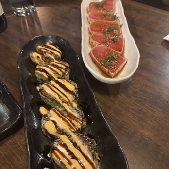 Zu Izakaya - LAS VEGAS ROLL, seared tuna - Sushi Bars Near Me - Phoenix, Arizona