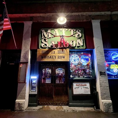 Matt's Saloon by null