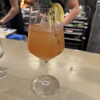 Theodora - peach spritz - Mediterranean Near Me - Brooklyn, New York Theodora - peach spritz - Mediterranean Near Me - Brooklyn, New York