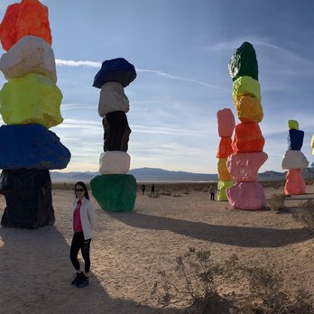 Seven Magic Mountains - Public Art Near Me - Las Vegas, Nevada