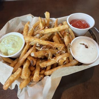 The Bridge - Garlic Parm Fries - Sports Bars Near Me - Seattle, Washington