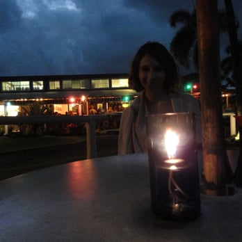The Dolphin - Patio table, drinks while we waited. - Seafood Markets Near Me - Hanalei, Hawaii The Dolphin - Patio table, drinks while we waited. - Seafood Markets Near Me - Hanalei, Hawaii