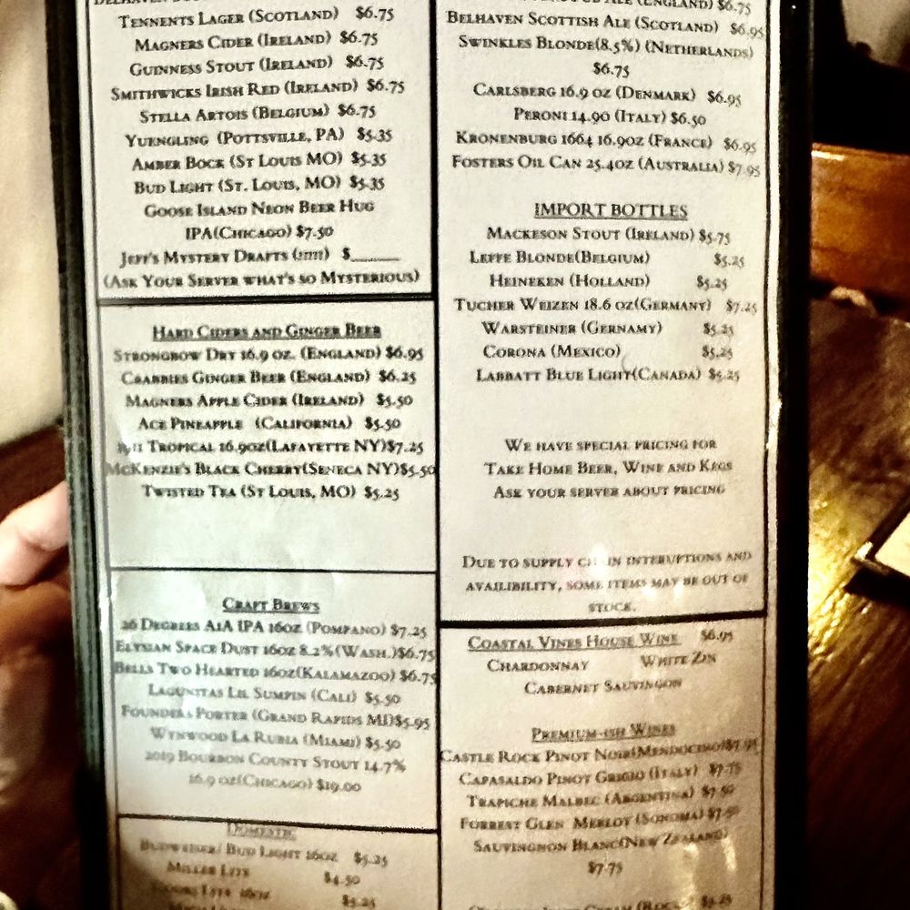 Kings Head British Pub - Adult Beverages Menu - Pubs Near Me - Sunrise, Florida Kings Head British Pub - Adult Beverages Menu - Pubs Near Me - Sunrise, Florida