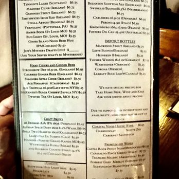 Kings Head British Pub - Adult Beverages Menu - Pubs Near Me - Sunrise, Florida